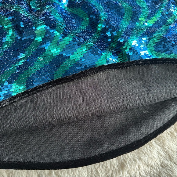 NWT Zara Sequin Mini Skirt, XS - Picture 10 of 11